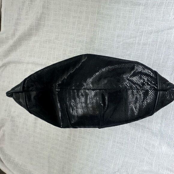 Women’s Black Shoulder Bag Purse Pockets Dressy - Picture 7 of 10